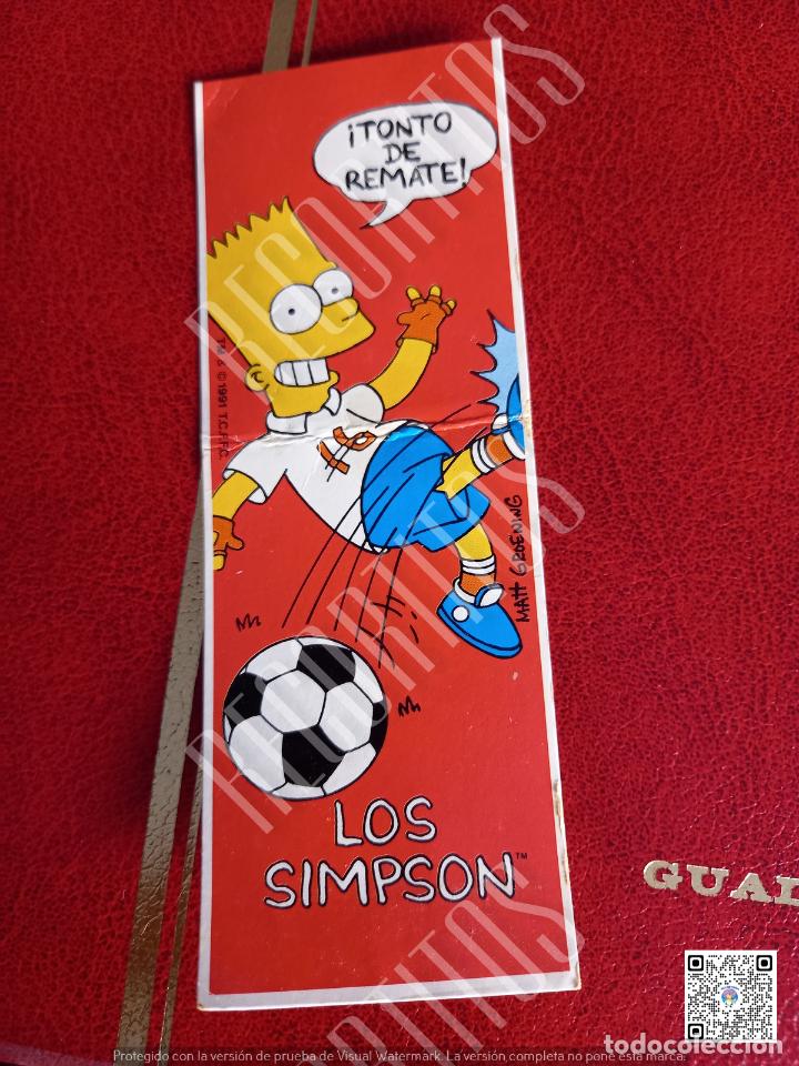 Coleccionismo Cromos antiguos: cromo donetes los simpsons recuperado sin parte trasera