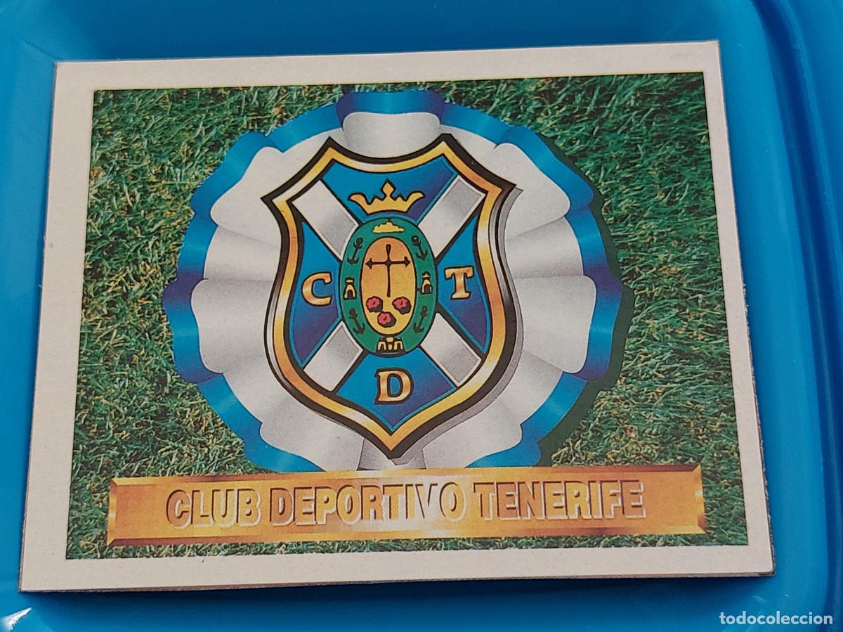 Collezionismo Figurine antiche: EDICIONES ESTE 94-95 ESCUDO TENERIFE - RECORTADO