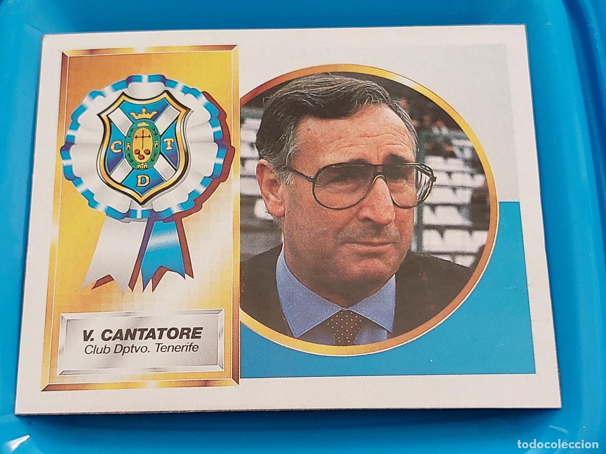 Sammeln alte Sammelbilder: EDICIONES ESTE 94-95 CANTATORE ENTRENADOR TENERIFE - RECORTADO