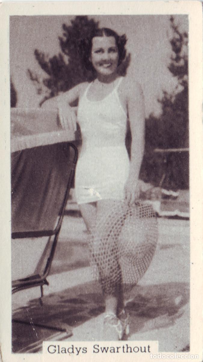Coleccionismo cromos antiguos: 04 Gladys Swarthout_Services (Bathing Belles; 4) - Foto 1