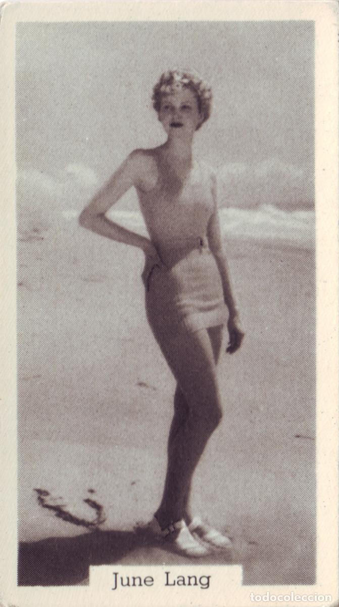 Coleccionismo cromos antiguos: 05 June Lang_Services (Bathing Belles; 5) - Foto 1
