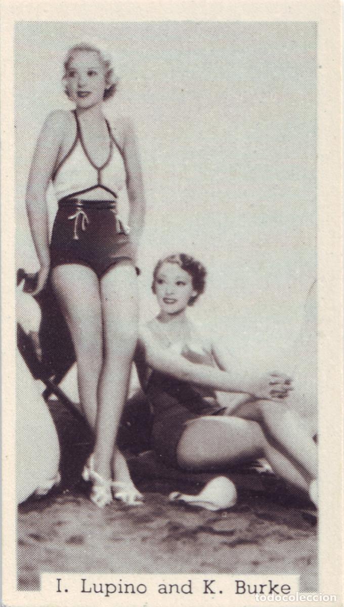 Coleccionismo cromos antiguos: 33 Ida Lupino_Services (Bathing Belles; 33) - Foto 1