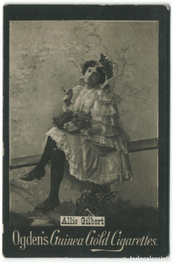 Coleccionismo cromos antiguos: GILBERT, Allie_Ogdens Guinea Gold Cigarettes - Foto 1