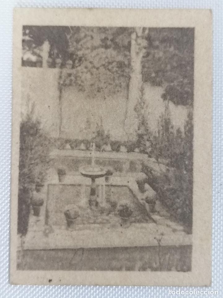 Coleccionismo Cromos antiguos: FOTOTIPIAS JARDINES DEL GENERALIFE POR SANTIAGO RUSI&Ntilde;OL, N&ordm; 52, SERIE 30, PINTORES Y SUS OBRAS