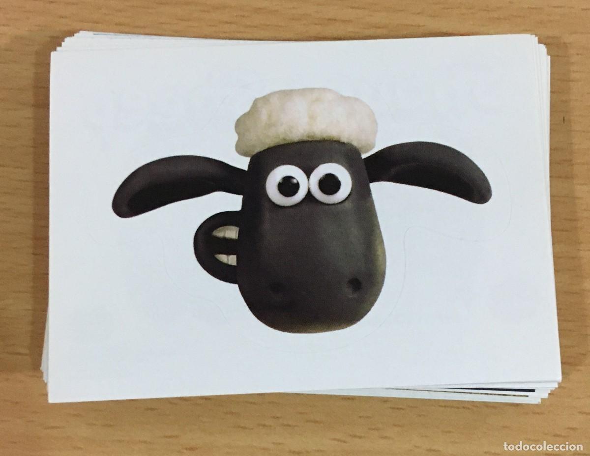 Coleccionismo cromos antiguos: LOTE DE 70 CROMOS STICKERS PARA EL &Aacute;LBUM LA OVEJA SHAUN / THE SHEEP. GIROMAX, 2014. NO REPETIDOS