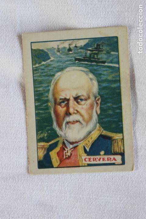 Collezionismo Figurine antiche: CROMO N&ordm; 5 PASCUAL CERVERA Y TOPETE BIOGRAFIAS CAJA DE AHORROS DEL SURESTE DE ESPA&Ntilde;A