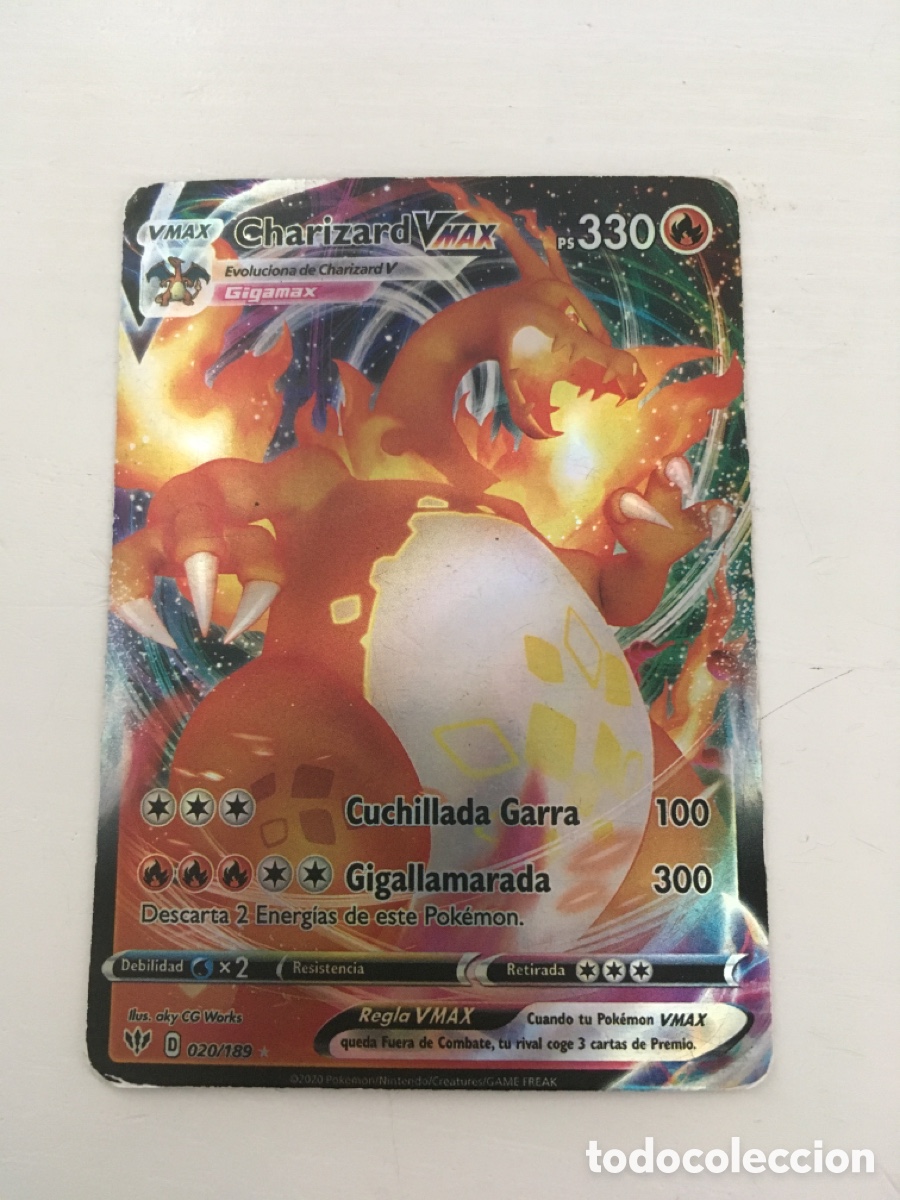 Coleccionismo cromos antiguos: Charizard VMax Pokemon - Foto 1