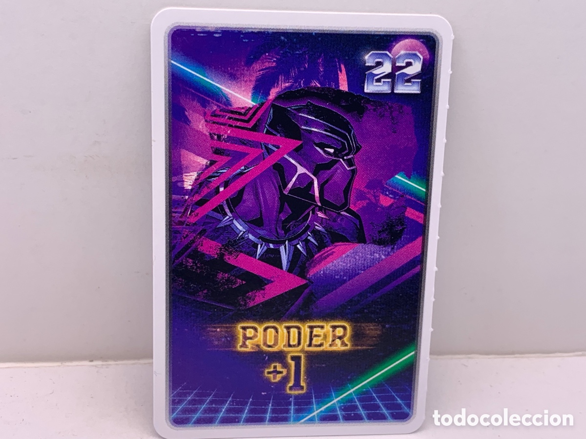 Coleccionismo cromos antiguos: N&ordm; 22 PODER + 1 . CROMO CARTA COLECCION MARVEL. DESCUBRE TU PODER. CARREFOUR 2022. - Foto 1