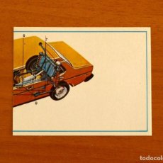 Coleccionismo Cromos antiguos: LA AVENTURA DE LA VELOCIDAD - Nº 87 FIAT 131 - DIFUSORA DE CULTURA DIDEC 1976 - NUNCA PEGADO