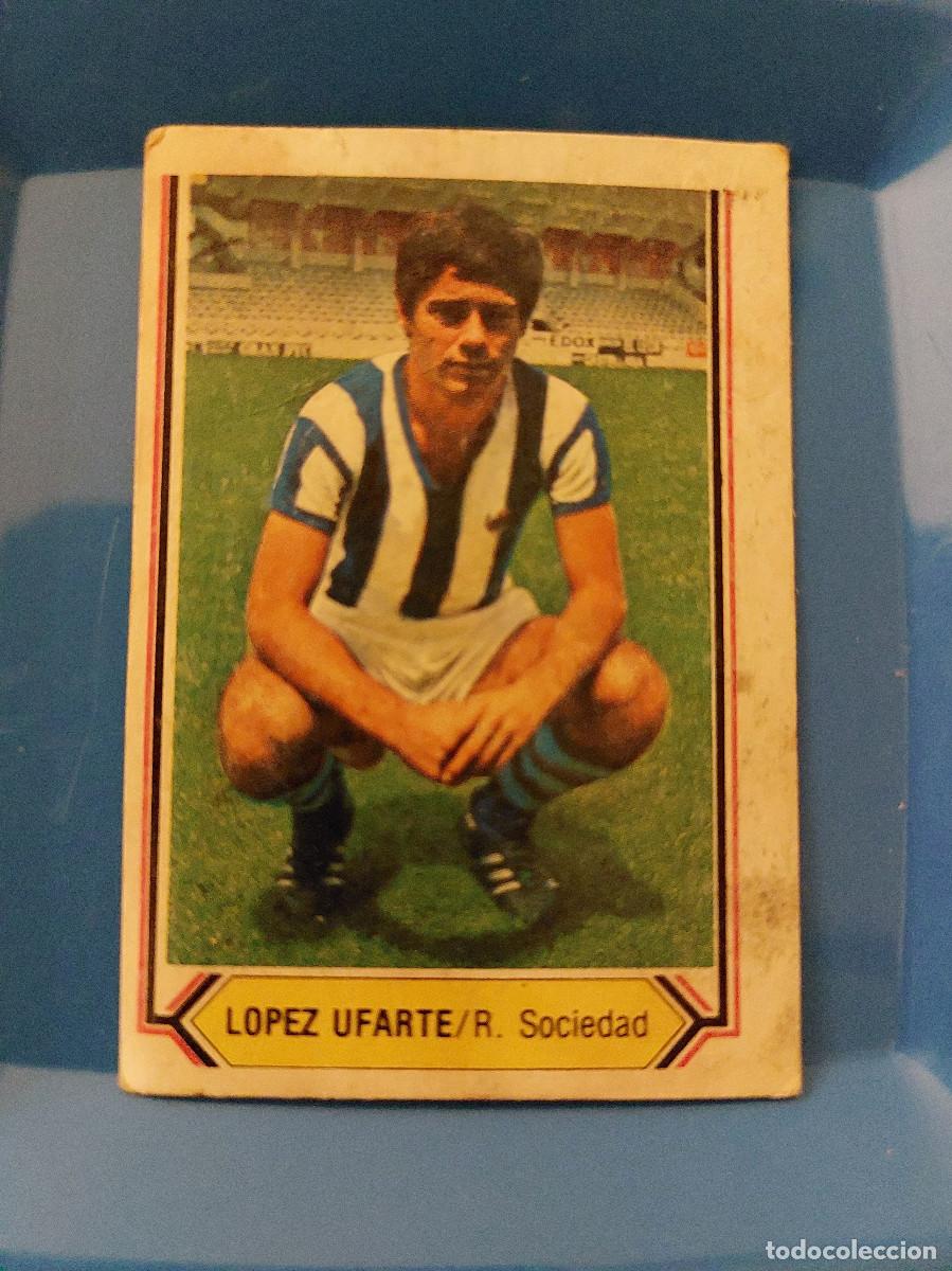 Collezionismo Figurine antiche: EDICIONES ESTE 80-81 LOPEZ UFARTE REAL SOCIEDAD - RECUPERADO