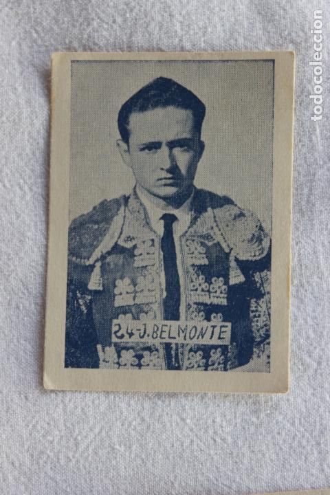 Collezionismo Figurine antiche: CROMO N&ordm; 24 J BELMONTE TOREROS FAMOSOS 1953