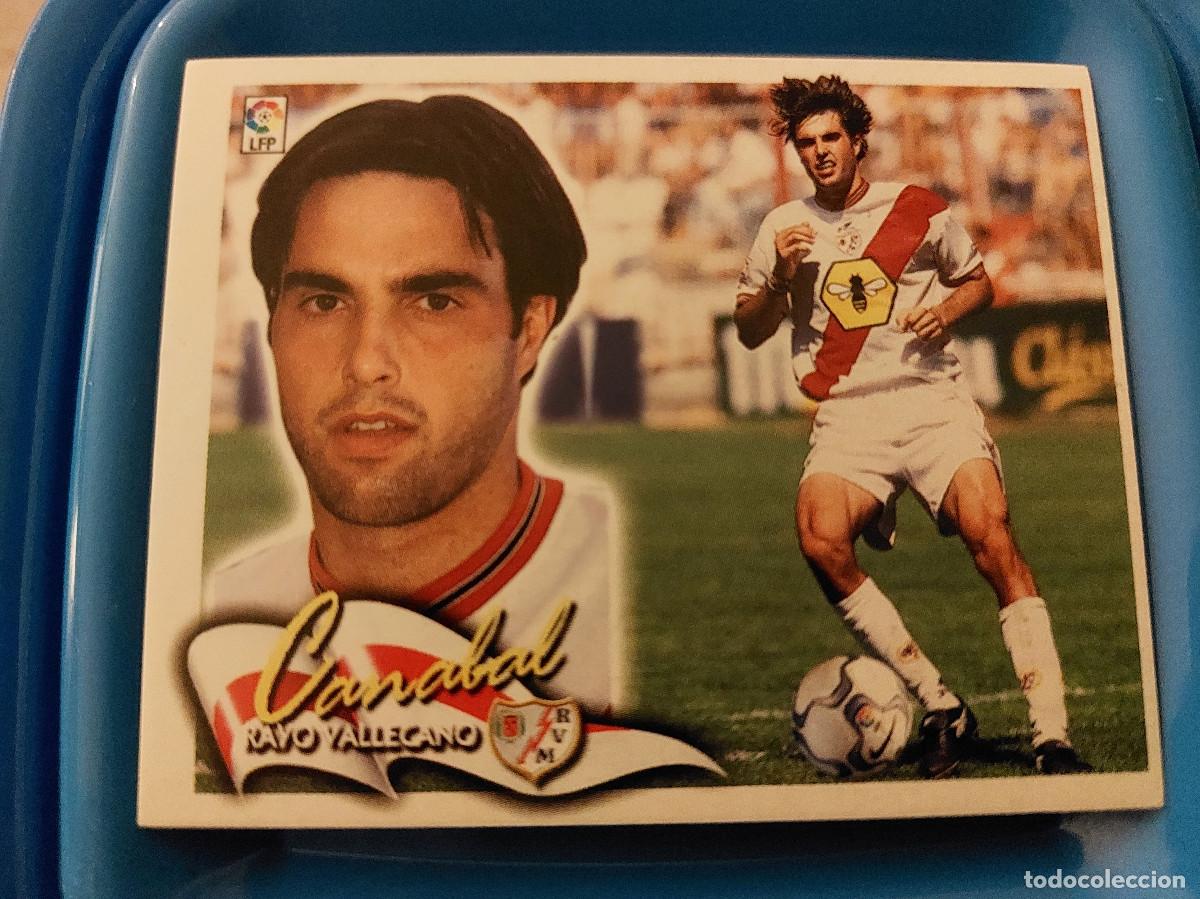Collezionismo Figurine antiche: EDICIONES ESTE 2000-2001 (00 01) CANABAL RAYO VALLECANO BAJA - NUEVO SIN PEGAR
