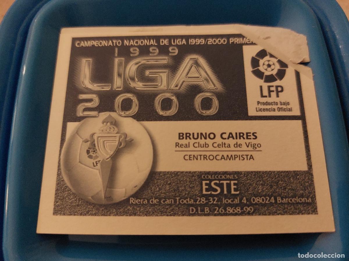 Coleccionismo cromos antiguos: EDICIONES ESTE 1999-2000 (99 00) BRUNO CAIRES CELTA - VENTANILLA - Foto 2