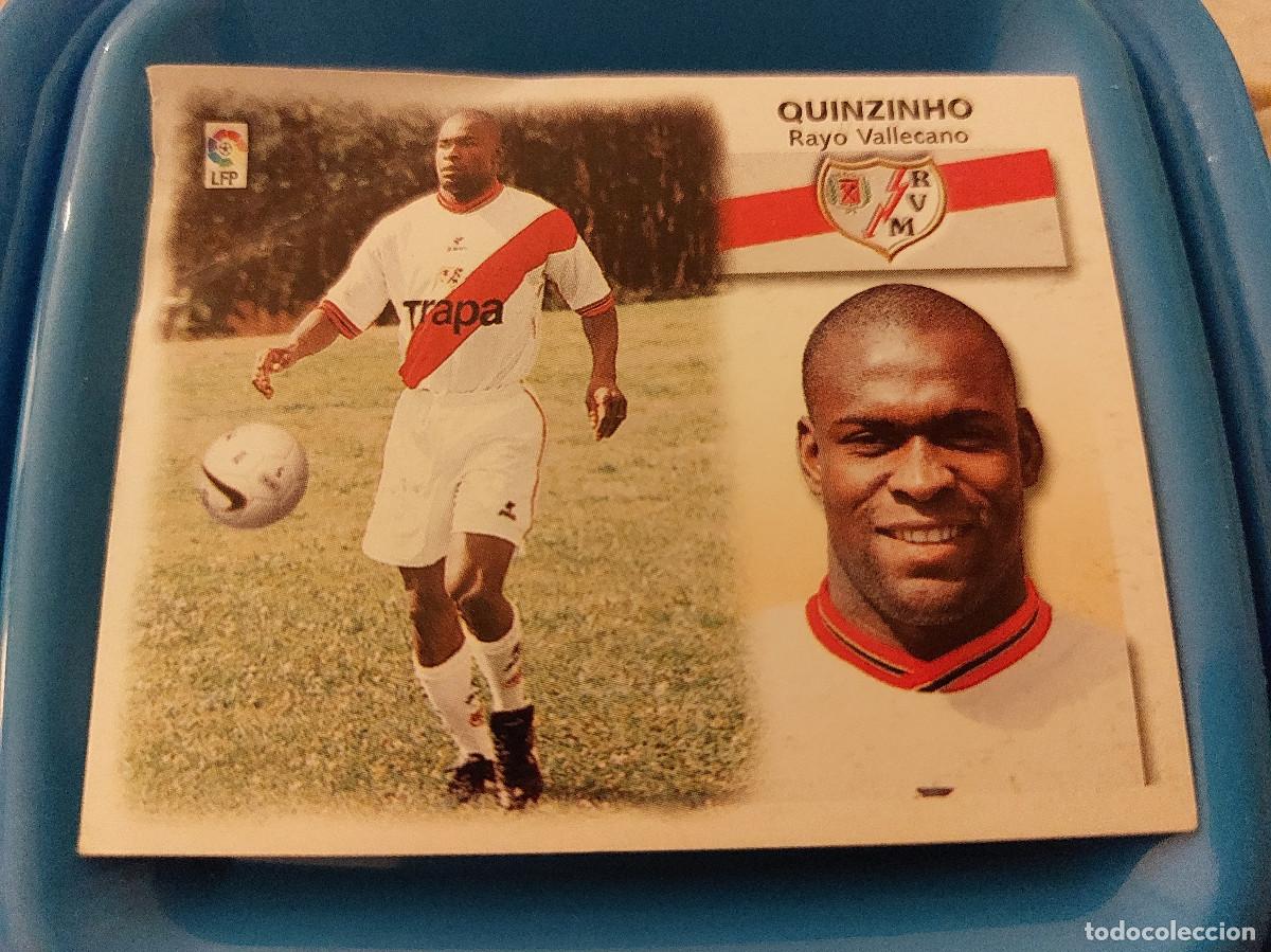 Colecionismo Cromos antigos: EDICIONES ESTE 1999-2000 (99 00) QUINZINHO RAYO VALLECANO COLOCA - VENTANILLA