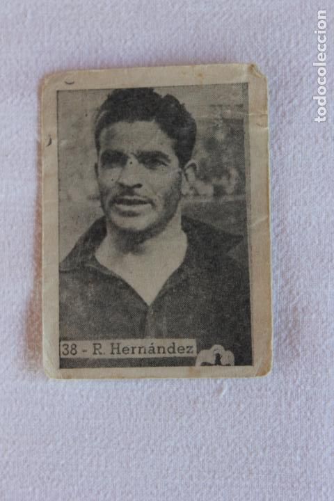 Collectionnisme Cartes &agrave; collectionner anciennes: CROMO N&ordm; 38 R. HERNANDEZ A&Ntilde;OS 50