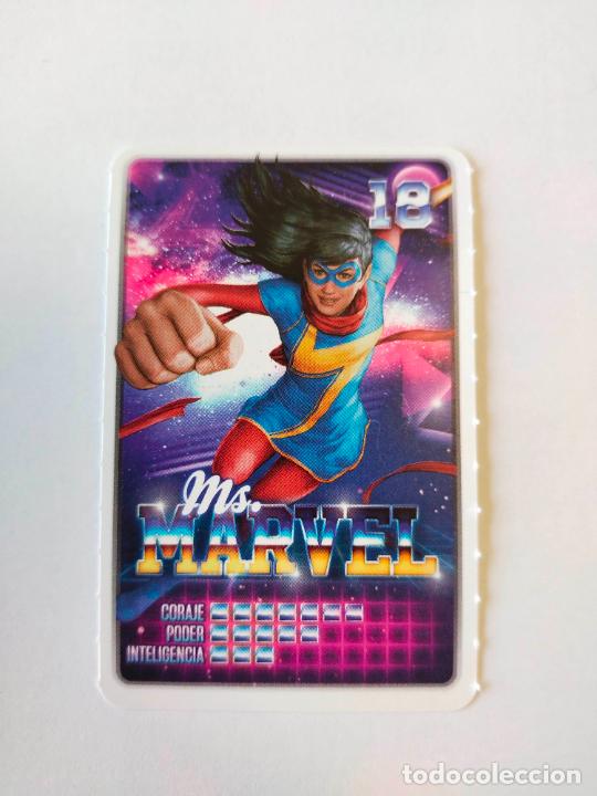 Coleccionismo cromos antiguos: N&ordm; 18 MS. MARVEL - MARVEL. DESCUBRE TU PODER CROMO CARD CARREFOUR 2022 - Foto 1
