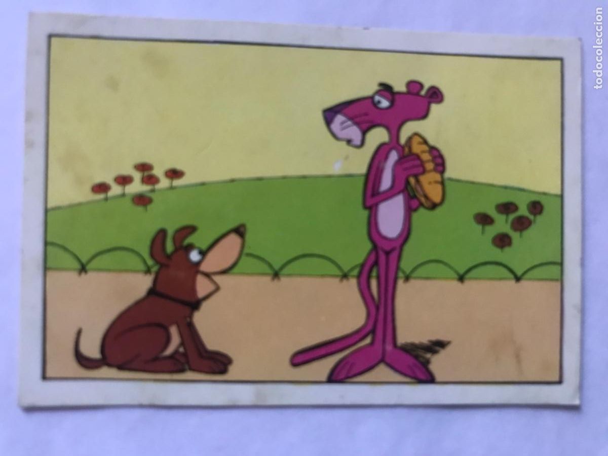 Coleccionismo cromos antiguos: Lote privado 1 cromo Pantera Rosa - Foto 1