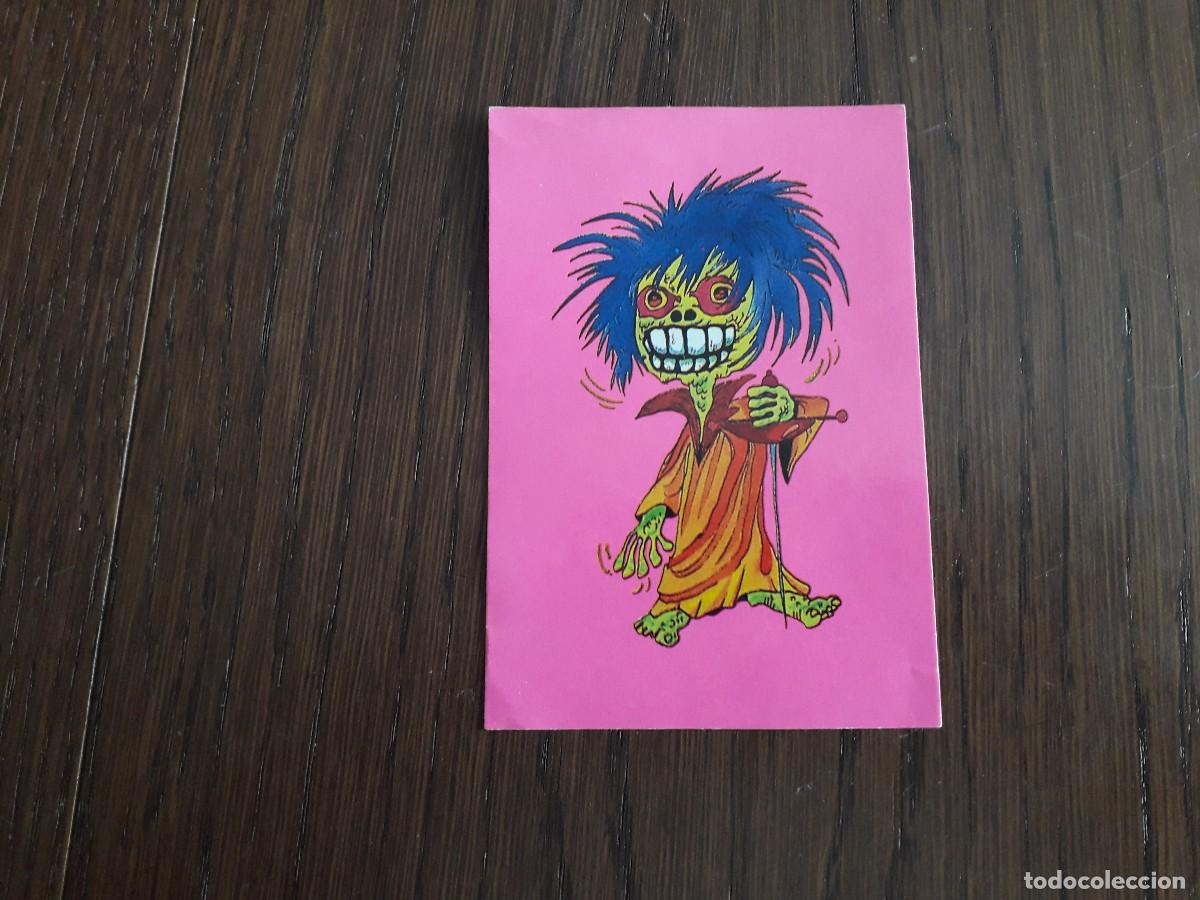 Coleccionismo Cromos antiguos: cromo, Grwzel monsters, consigue premios, chicle + 3 pegatinas, n&ordm; 143