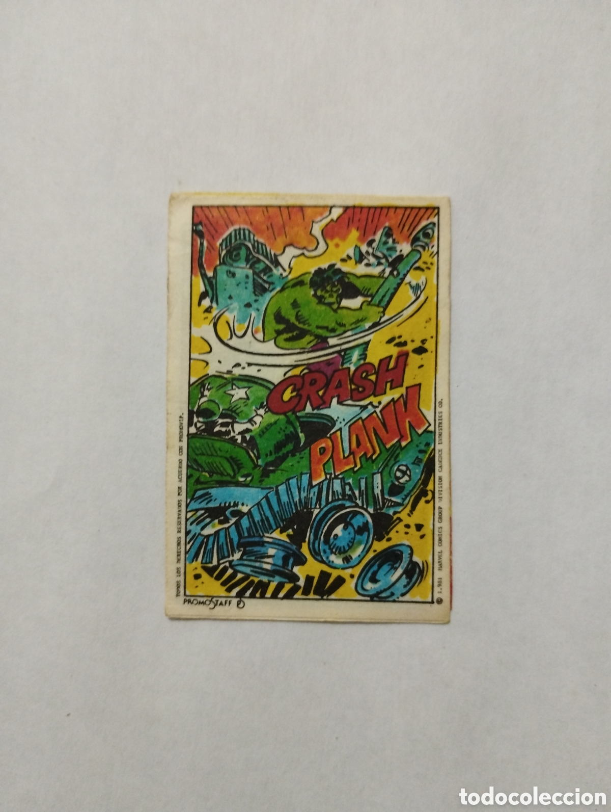 Coleccionismo cromos antiguos: CROPAN MINI COMIC EL INCRE&Iacute;BLE HULK N&deg;5 - Foto 2