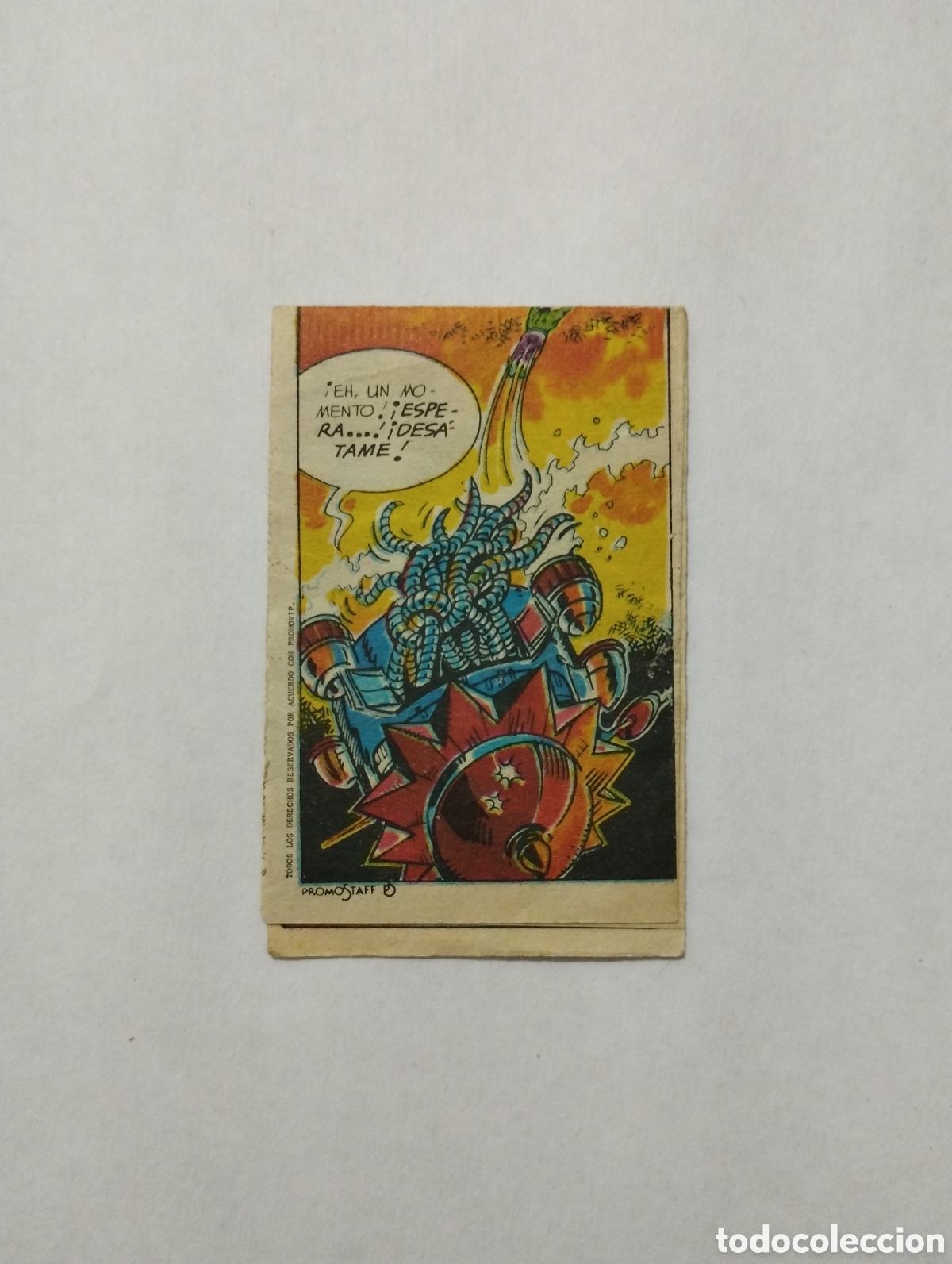 Coleccionismo cromos antiguos: CROPAN MINI COMIC EL INCRE&Iacute;BLE HULK N&deg;17 - Foto 2