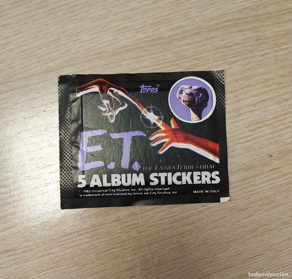 Coleccionismo cromos antiguos: TOPPS E.T. THE EXTRA TERRESTRIAL 1982 SOBRE SIN ABRIR - Foto 1