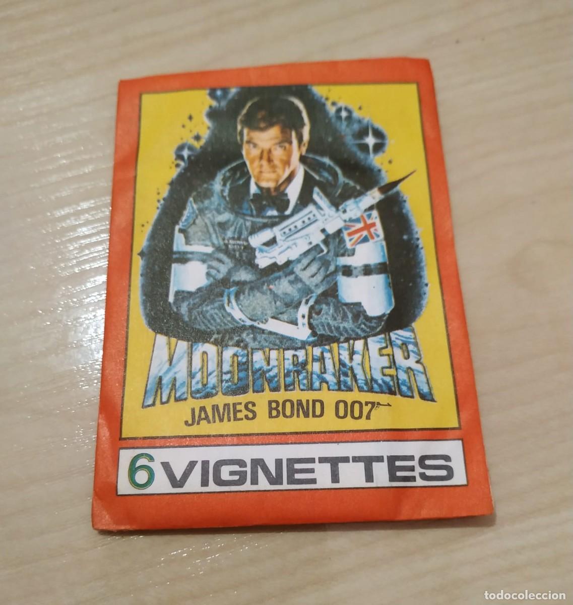 Coleccionismo cromos antiguos: FHER MOONRAKER JAMES BOND 007 1979 - VERSION FRANCESA - SOBRE SIN ABRIR