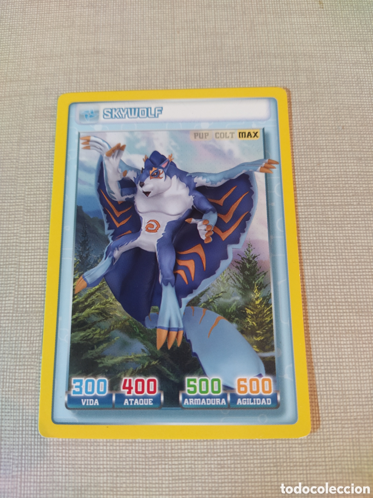 Coleccionismo cromos antiguos: Cromo PANINI Invizimals SKYWOLF 2009-2016 - Foto 1
