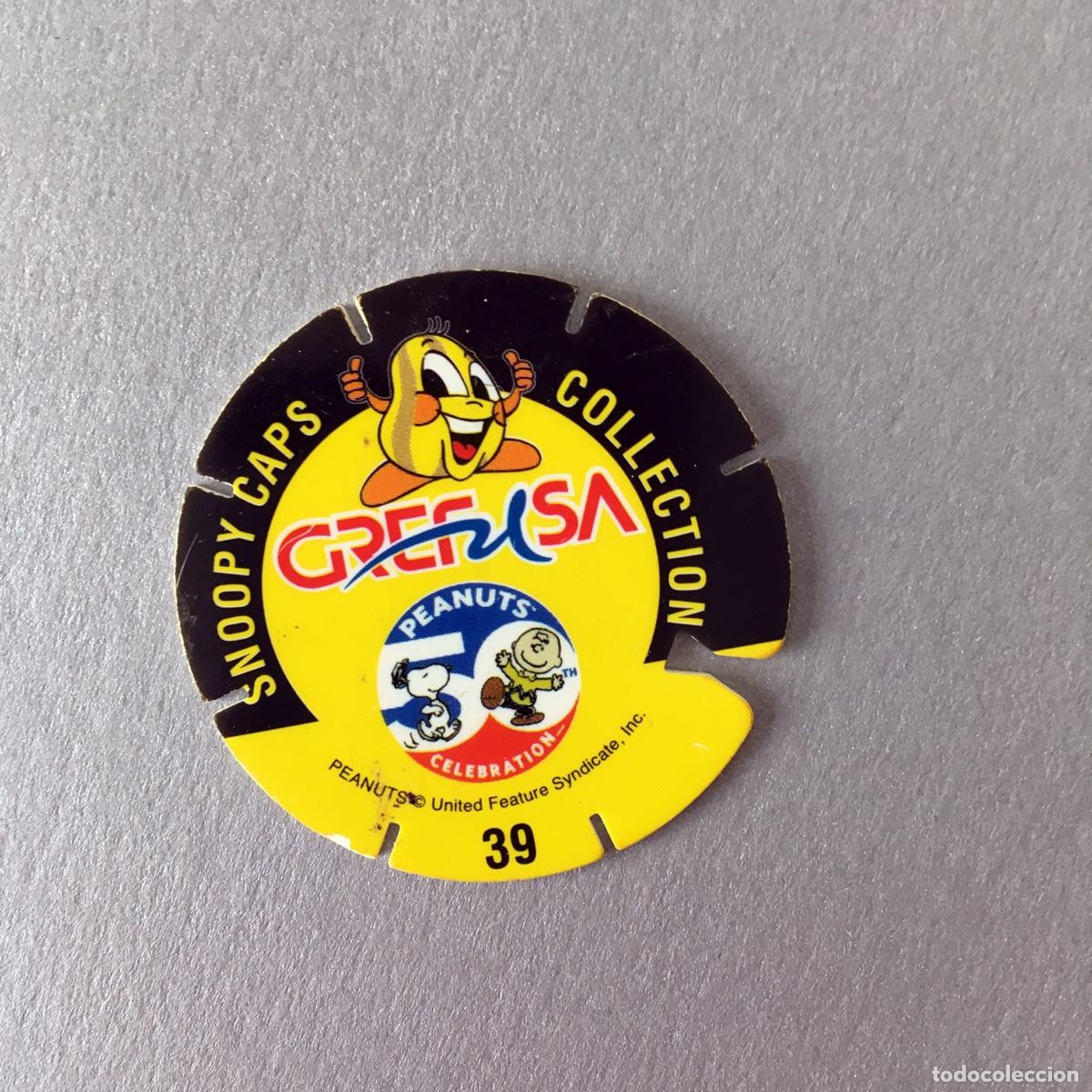 Coleccionismo cromos antiguos: TAZO SNOOPY GREFUSA 39 PEANUTS CELEBRATION - Foto 2