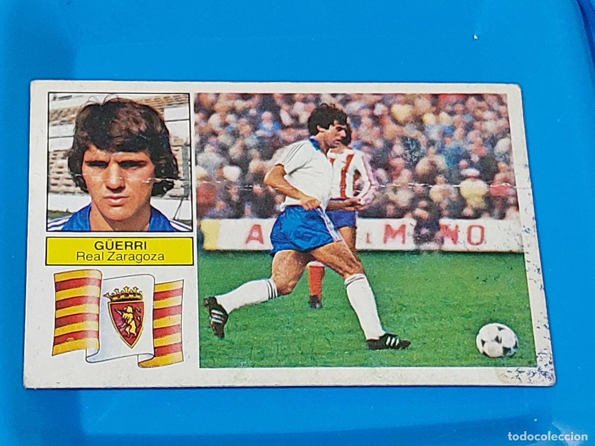 Colecionismo Cromos antigos: EDICIONES ESTE 1982 - 1983 (82 83) G&Uuml;ERRI ZARAGOZA - DESPEGADO