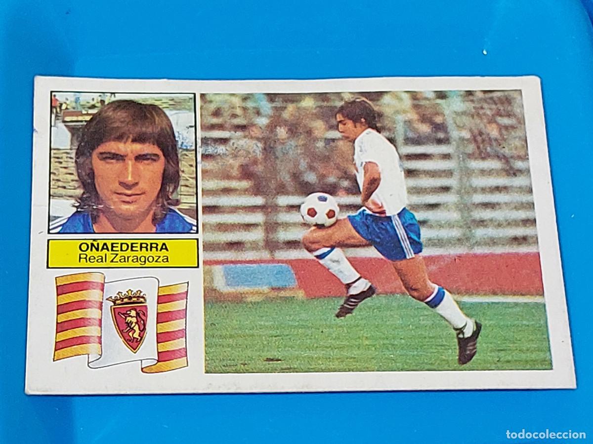 Colecionismo Cromos antigos: EDICIONES ESTE 1982 - 1983 (82 83) O&Ntilde;AEDERRA ZARAGOZA - DESPEGADO