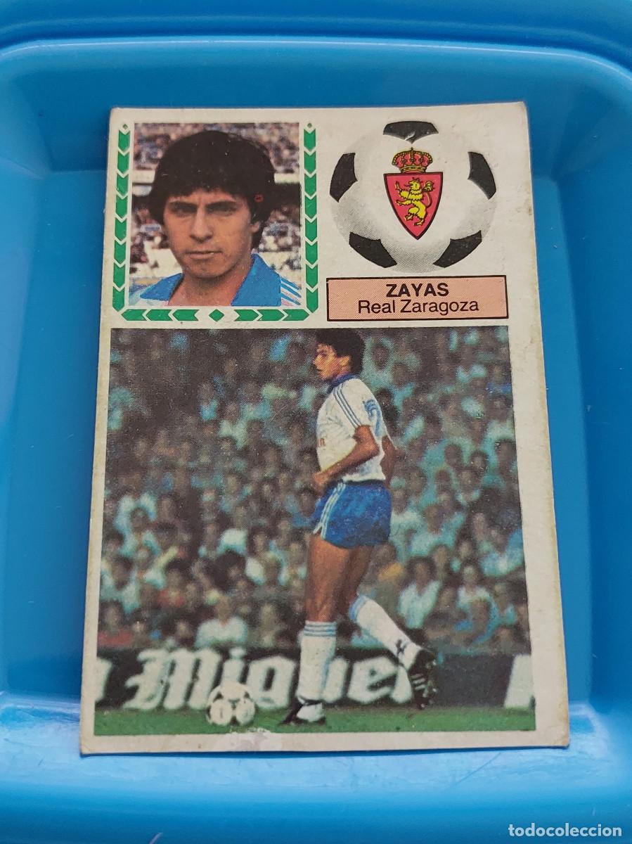 Collezionismo Figurine antiche: EDICIONES ESTE 1983 - 1984 (83 84) ZAYAS ZARAGOZA - DESPEGADO