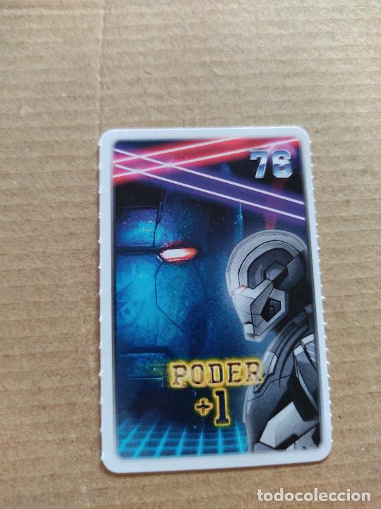 Coleccionismo cromos antiguos: N&ordm; 76 PODER + 1 CROMO CARTA CARD MARVEL DESCUBRE TU PODER CARREFOUR A&Ntilde;O 2022 - Foto 1
