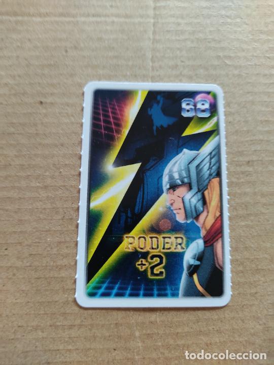 Coleccionismo cromos antiguos: N&ordm; 68 PODER + 2 CROMO CARTA CARD MARVEL DESCUBRE TU PODER CARREFOUR A&Ntilde;O 2022 - Foto 1