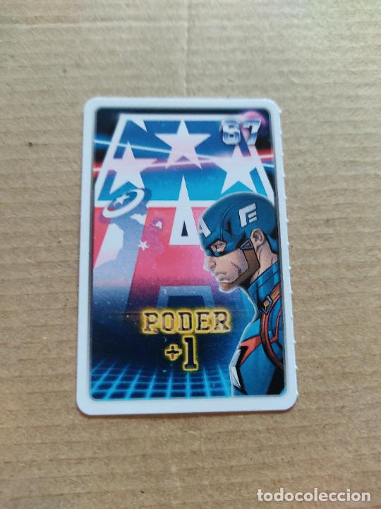 Coleccionismo cromos antiguos: N&ordm; 67 PODER + 1 CROMO CARTA CARD MARVEL DESCUBRE TU PODER CARREFOUR A&Ntilde;O 2022 - Foto 1