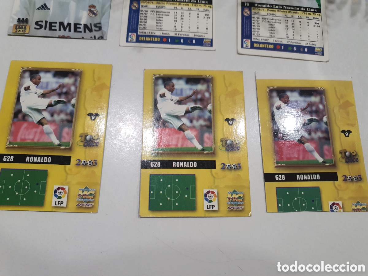 Coleccionismo cromos antiguos: Cromos de Ronaldo. - Foto 3