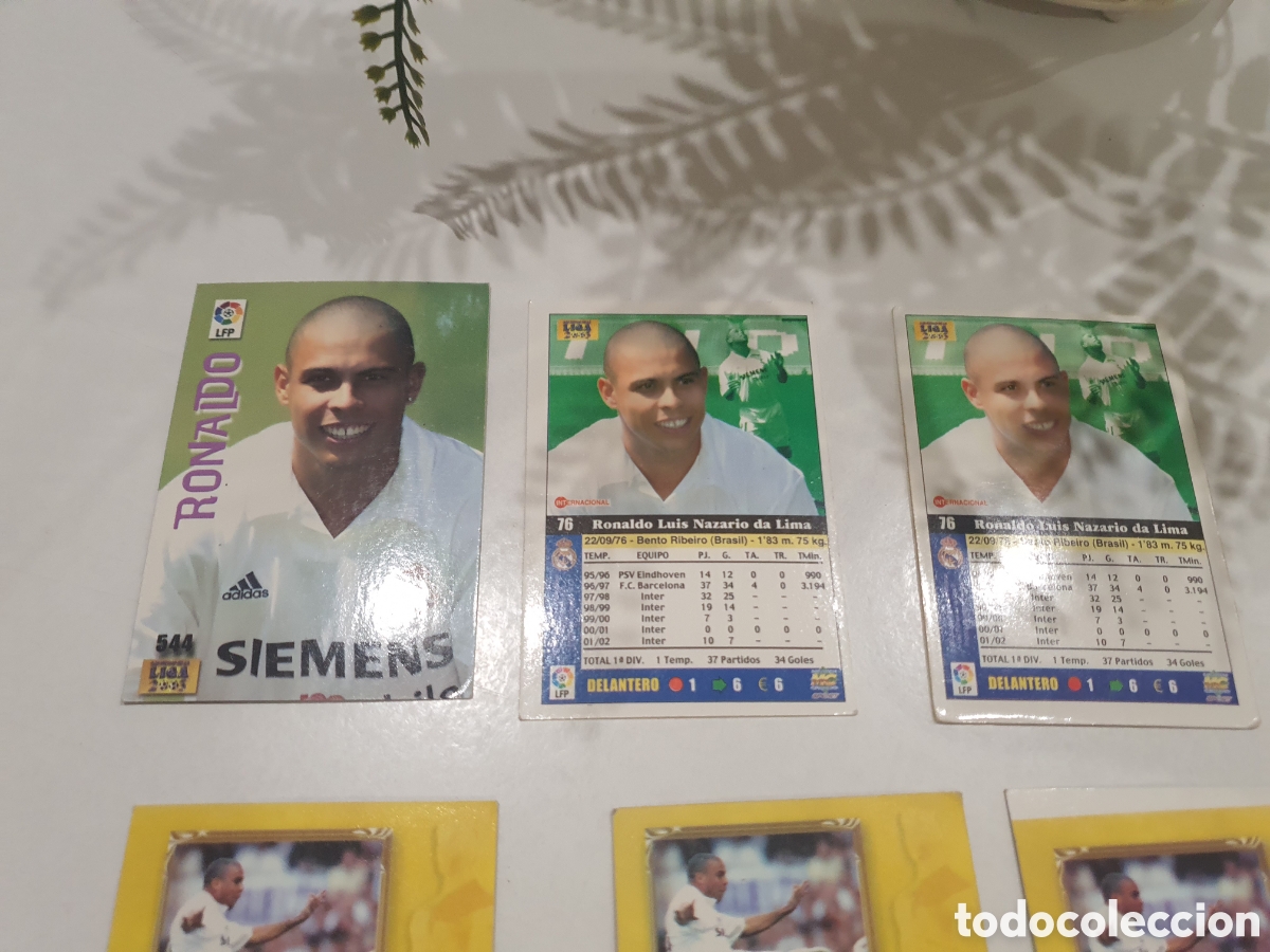 Coleccionismo cromos antiguos: Cromos de Ronaldo. - Foto 4