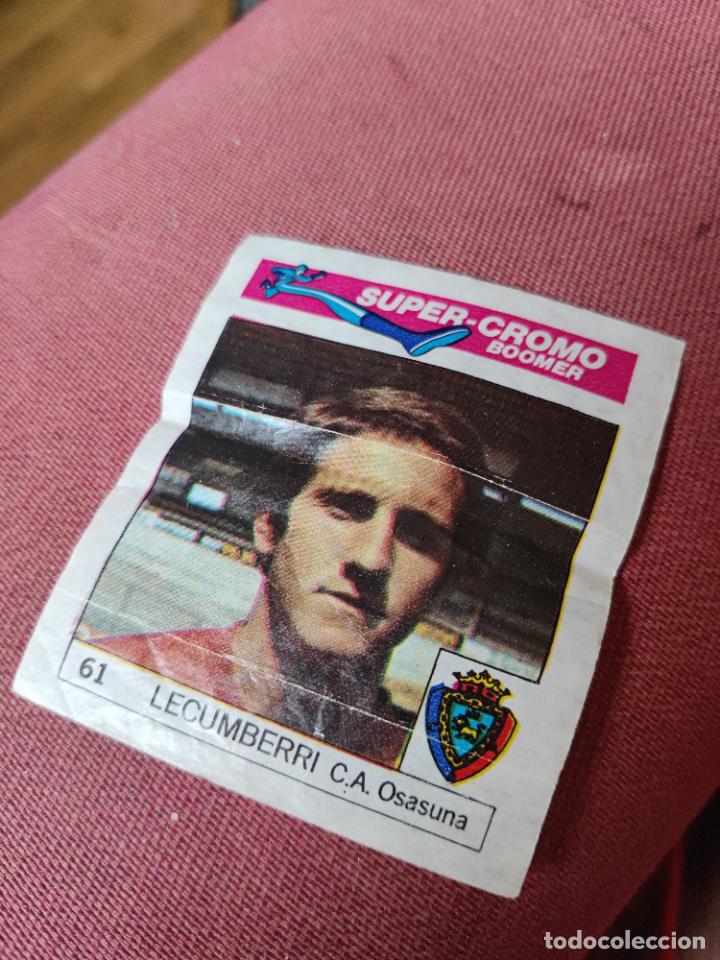 Collectable Antique Stickers: 61 lecumberri osasuna original sin pegar chicle a&ntilde;o 1982