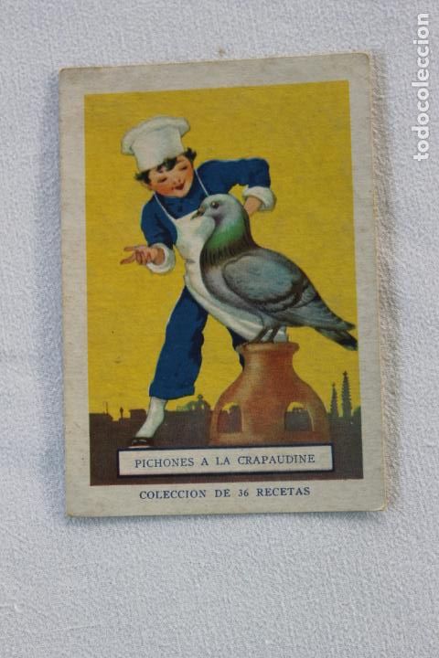 Colecionismo Cromos antigos: CROMO CHOCOLATES SERRET VINAROZ N&ordm; 25 PICHONES A LA GRAPAUDINE