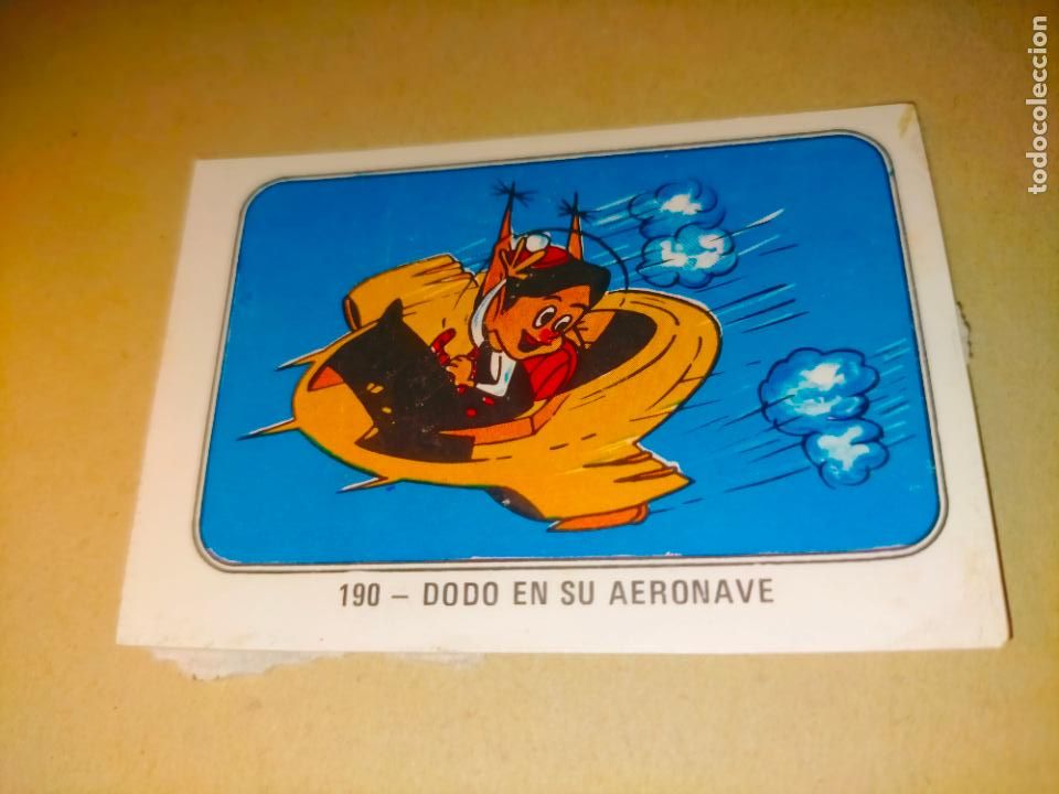 Coleccionismo cromos antiguos: Cromo EDICIONES FHER A&Ntilde;OS 70 CARTON DESPEGADO DE ALBUM TITULO FESTIVAL HANNA BARBERA DIBUJO ANIMADOS