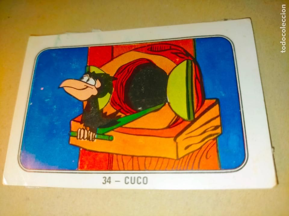 Coleccionismo cromos antiguos: Cromo EDICIONES FHER A&Ntilde;OS 70 CARTON DESPEGADO DE ALBUM TITULO FESTIVAL HANNA BARBERA DIBUJO ANIMADOS