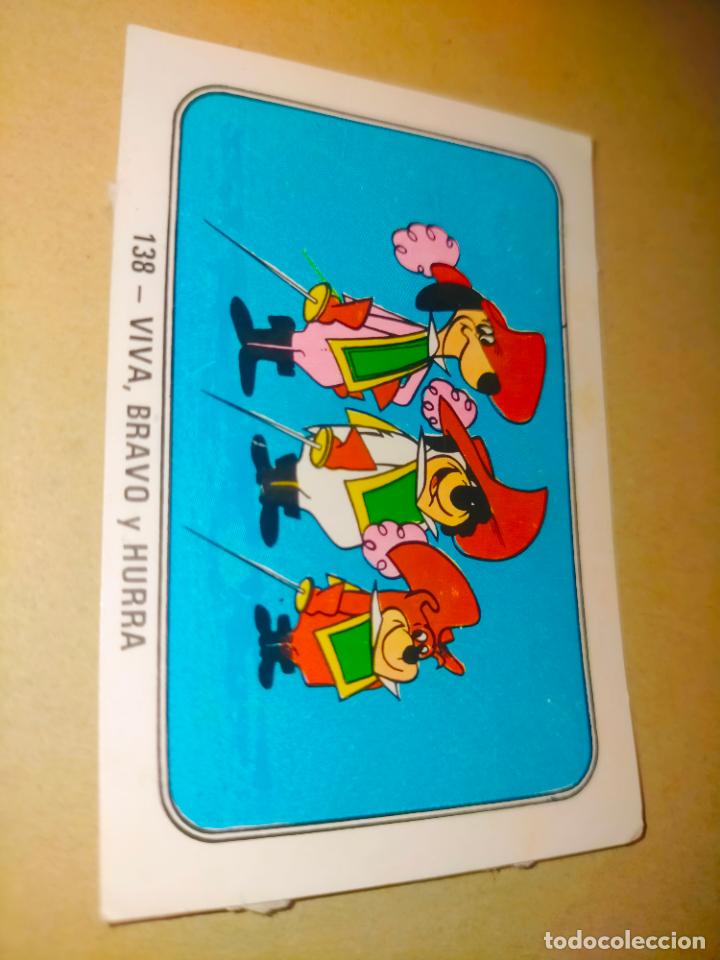 Coleccionismo cromos antiguos: Cromo EDICIONES FHER A&Ntilde;OS 70 CARTON DESPEGADO DE ALBUM TITULO FESTIVAL HANNA BARBERA DIBUJO ANIMADOS