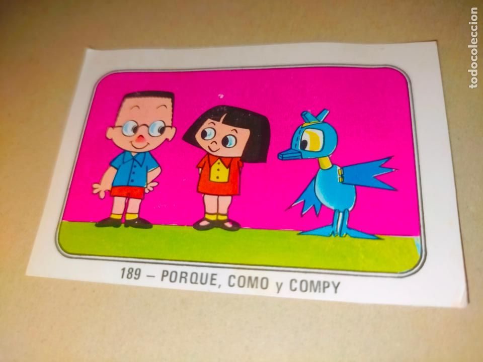 Coleccionismo cromos antiguos: Cromo EDICIONES FHER A&Ntilde;OS 70 CARTON DESPEGADO DE ALBUM TITULO FESTIVAL HANNA BARBERA DIBUJO ANIMADOS