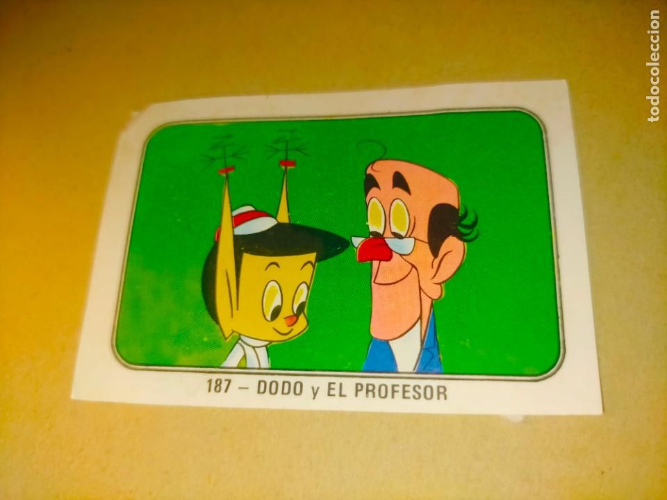 Coleccionismo cromos antiguos: Cromo EDICIONES FHER A&Ntilde;OS 70 CARTON DESPEGADO DE ALBUM TITULO FESTIVAL HANNA BARBERA DIBUJO ANIMADOS
