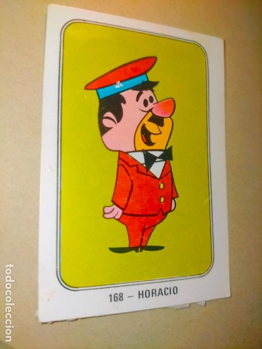 Coleccionismo cromos antiguos: Cromo EDICIONES FHER A&Ntilde;OS 70 CARTON DESPEGADO DE ALBUM TITULO FESTIVAL HANNA BARBERA DIBUJO ANIMADOS