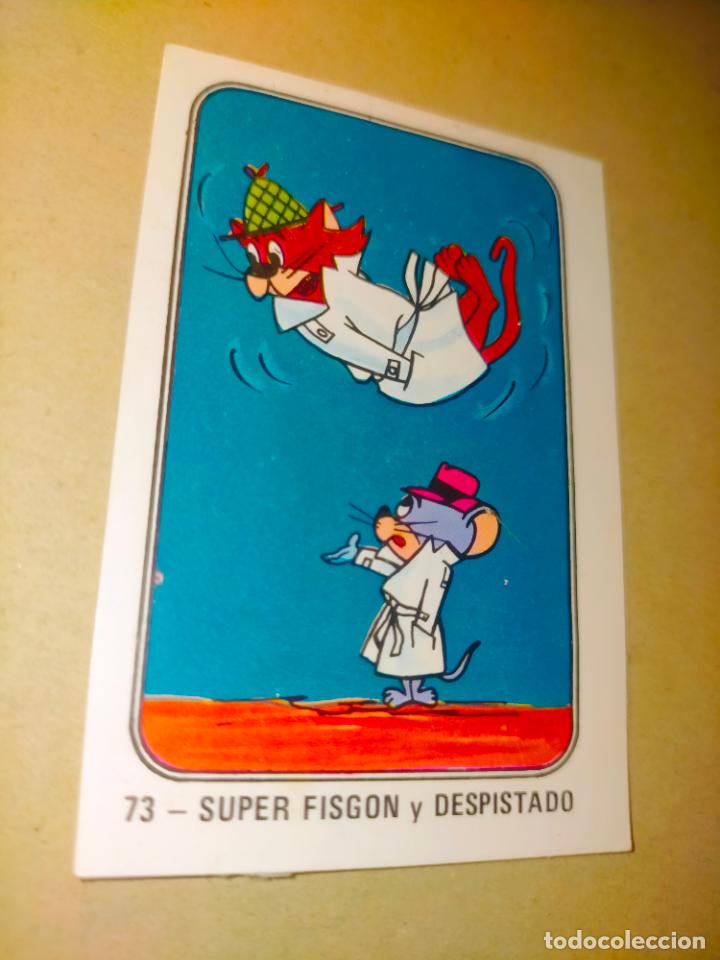 Coleccionismo cromos antiguos: Cromo EDICIONES FHER A&Ntilde;OS 70 CARTON DESPEGADO DE ALBUM TITULO FESTIVAL HANNA BARBERA DIBUJO ANIMADOS