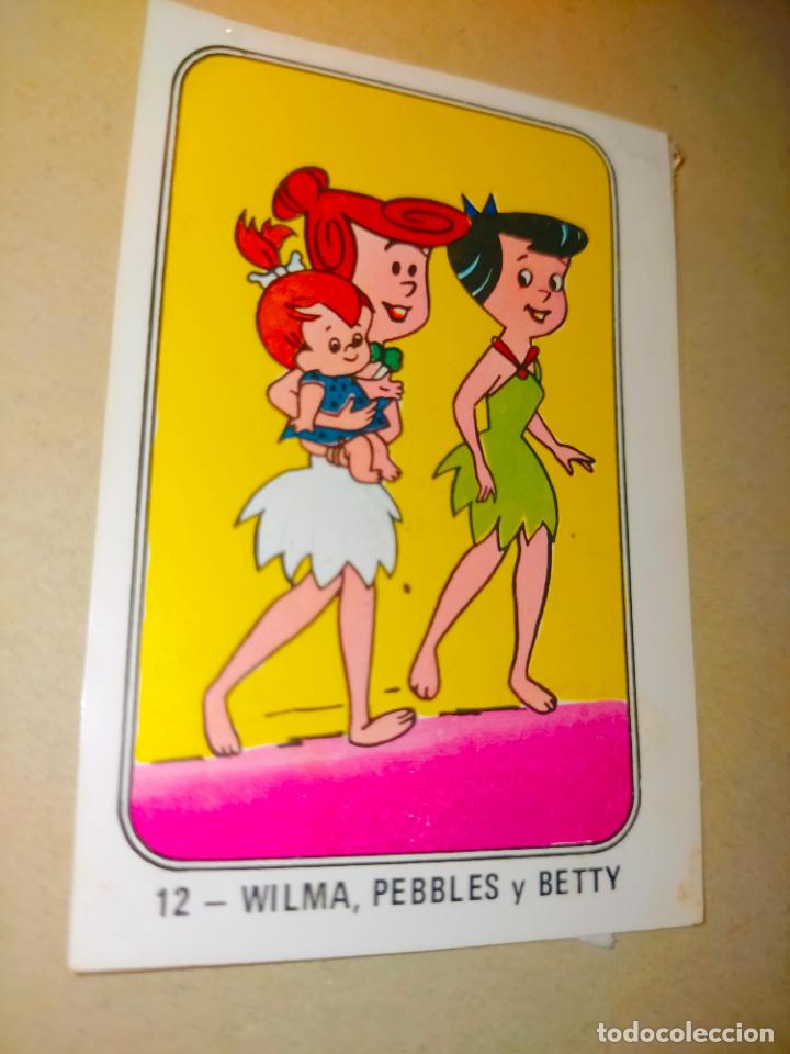 Coleccionismo cromos antiguos: Cromo EDICIONES FHER A&Ntilde;OS 70 CARTON DESPEGADO DE ALBUM TITULO FESTIVAL HANNA BARBERA DIBUJO ANIMADOS
