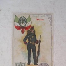 Coleccionismo Cromos antiguos: ANTIGUO CROMO SOLDADO DE MEXICO DE CHOCOLATES JOLIS - ORIGINAL DE PRINCIPIOS DEL XX. Lote 375117884