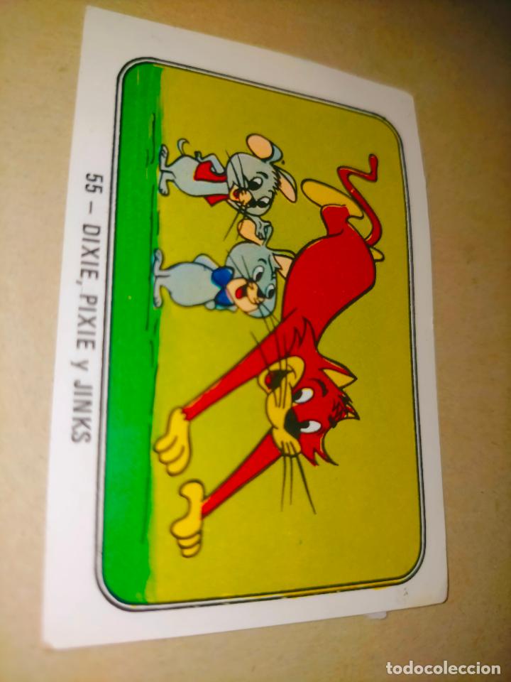 Coleccionismo cromos antiguos: Cromo EDICIONES FHER A&Ntilde;OS 70 CARTON DESPEGADO DE ALBUM TITULO FESTIVAL HANNA BARBERA DIBUJO ANIMADOS