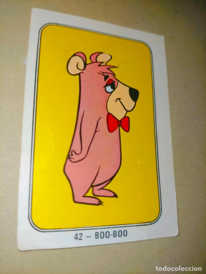 Coleccionismo cromos antiguos: Cromo EDICIONES FHER A&Ntilde;OS 70 CARTON DESPEGADO DE ALBUM TITULO FESTIVAL HANNA BARBERA DIBUJO ANIMADOS