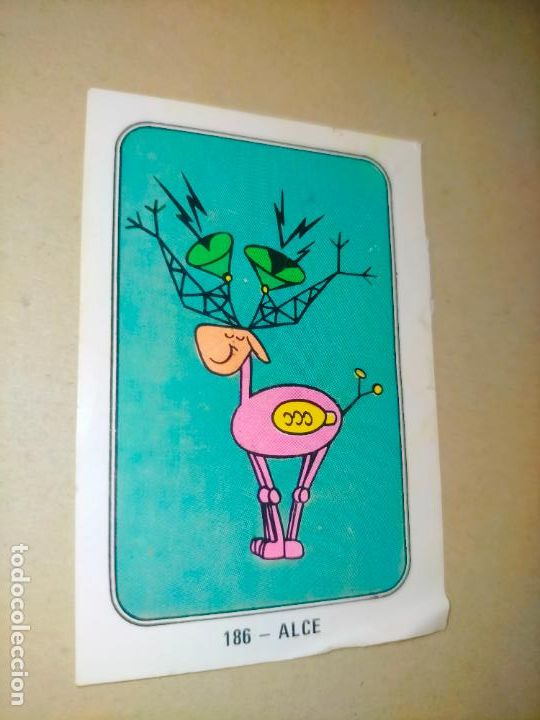 Coleccionismo cromos antiguos: Cromo EDICIONES FHER A&Ntilde;OS 70 CARTON DESPEGADO DE ALBUM TITULO FESTIVAL HANNA BARBERA DIBUJO ANIMADOS